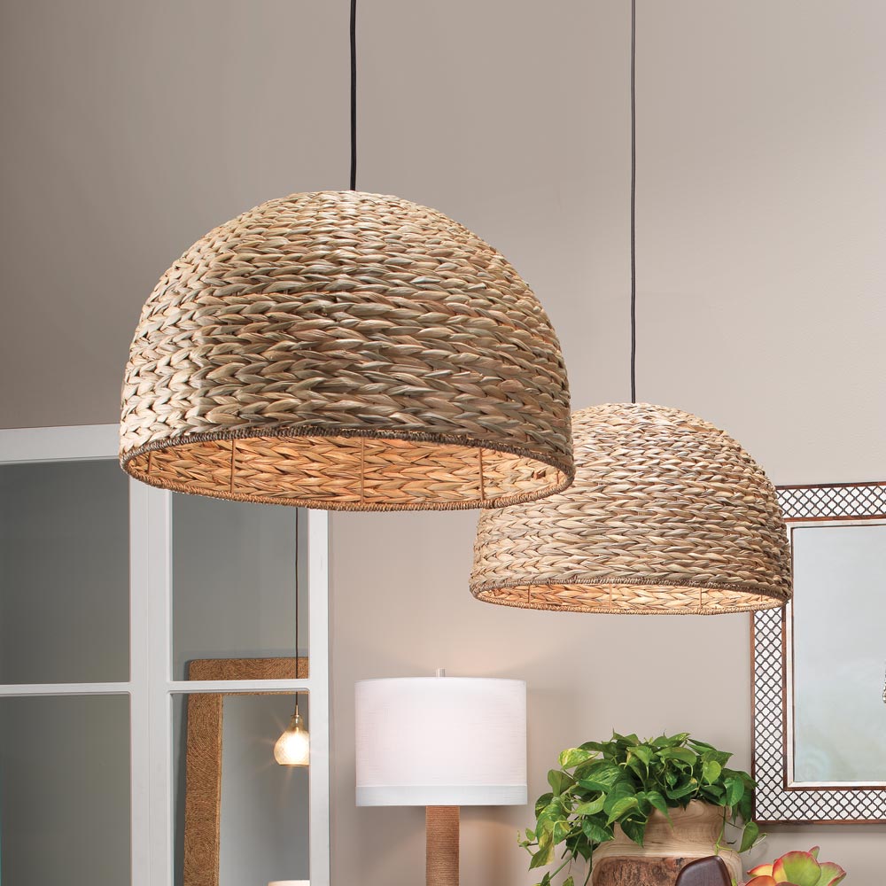 Shoreline Pendant Light in living room.