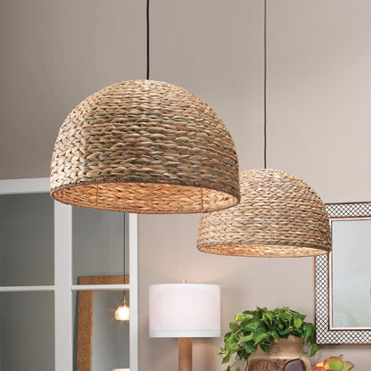 Shoreline Pendant Light in living room.