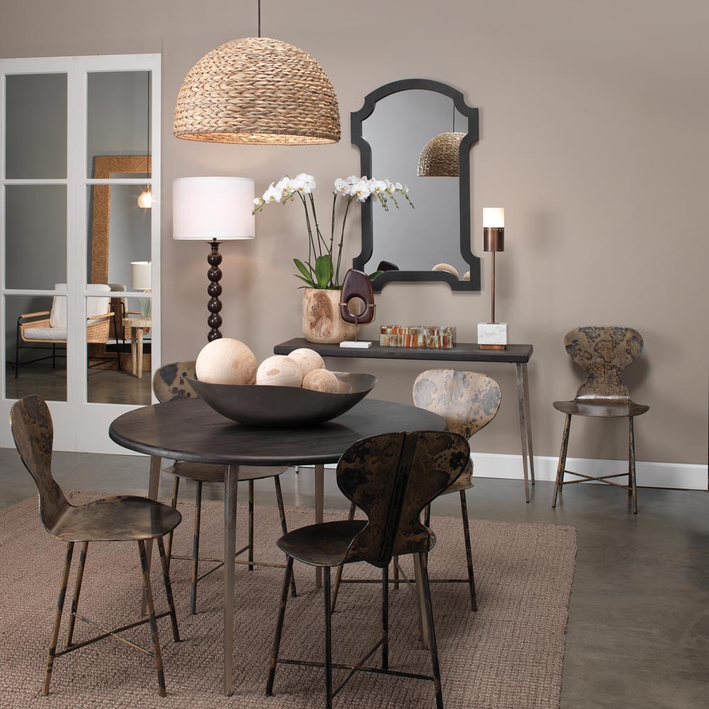 Shoreline Pendant Light in living room.
