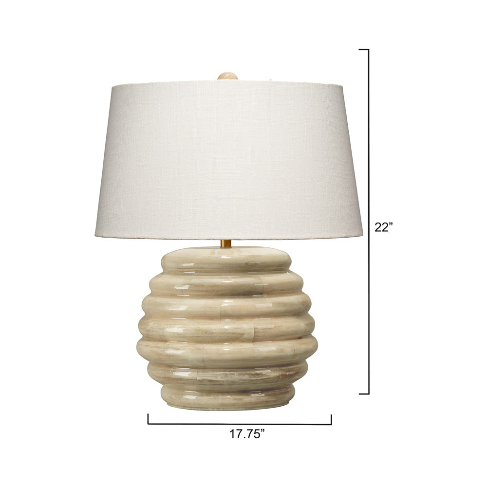 Soroban Table Lamp - line drawing.