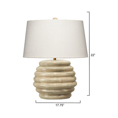 Soroban Table Lamp - line drawing.