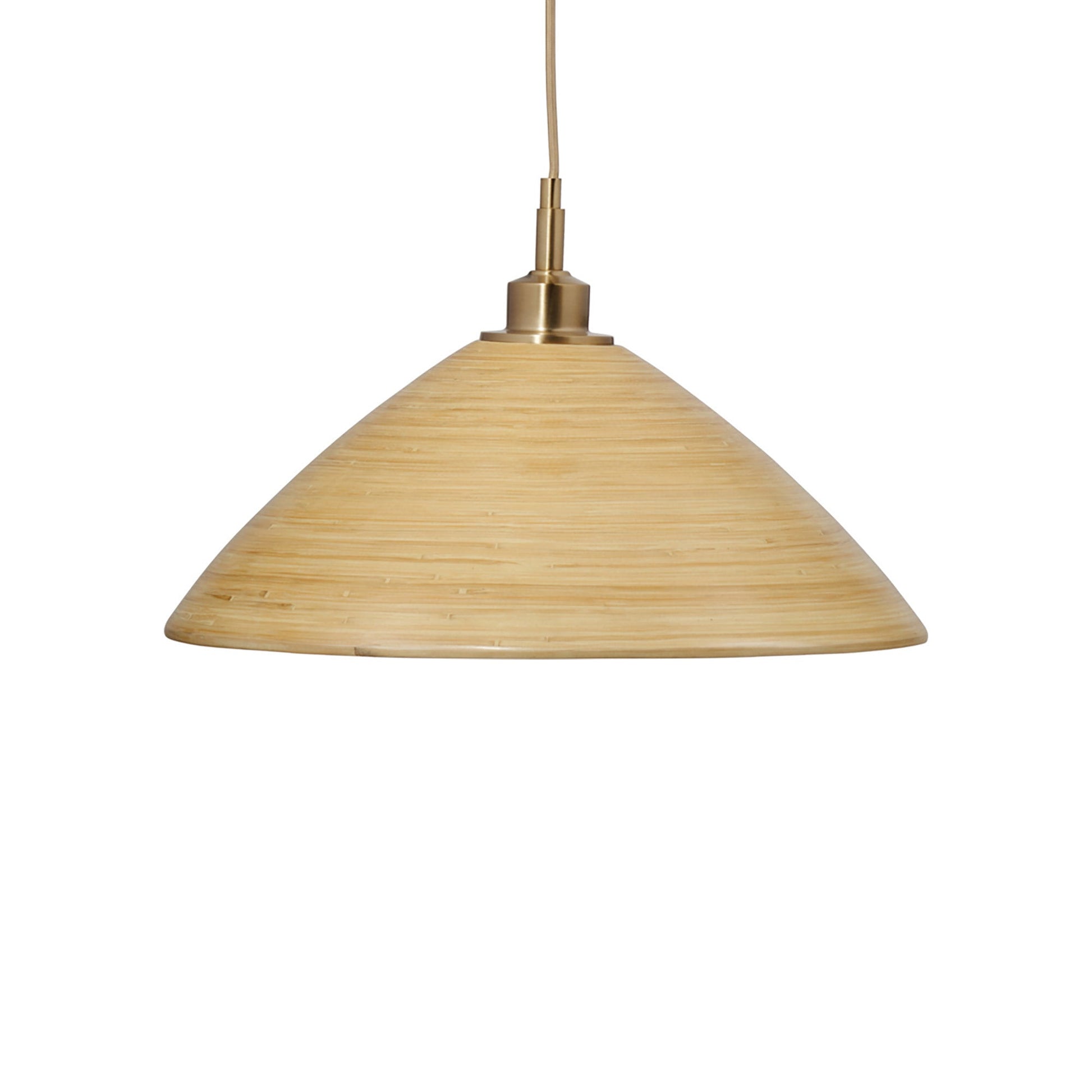 Spun Pendant Light in Detail.