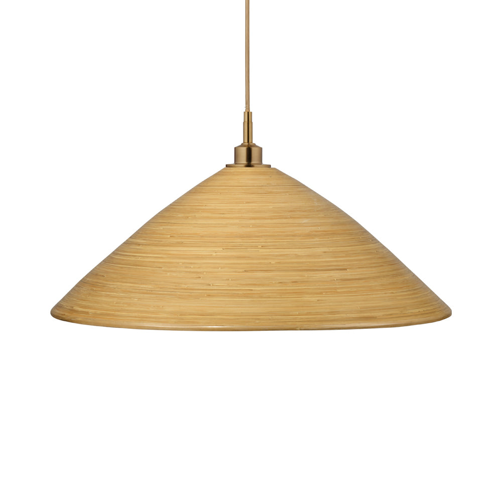Spun Pendant Light in Detail.
