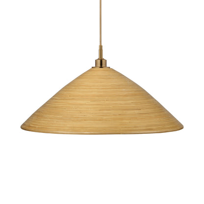 Spun Pendant Light in Detail.