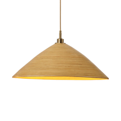 Spun Pendant Light in Detail.