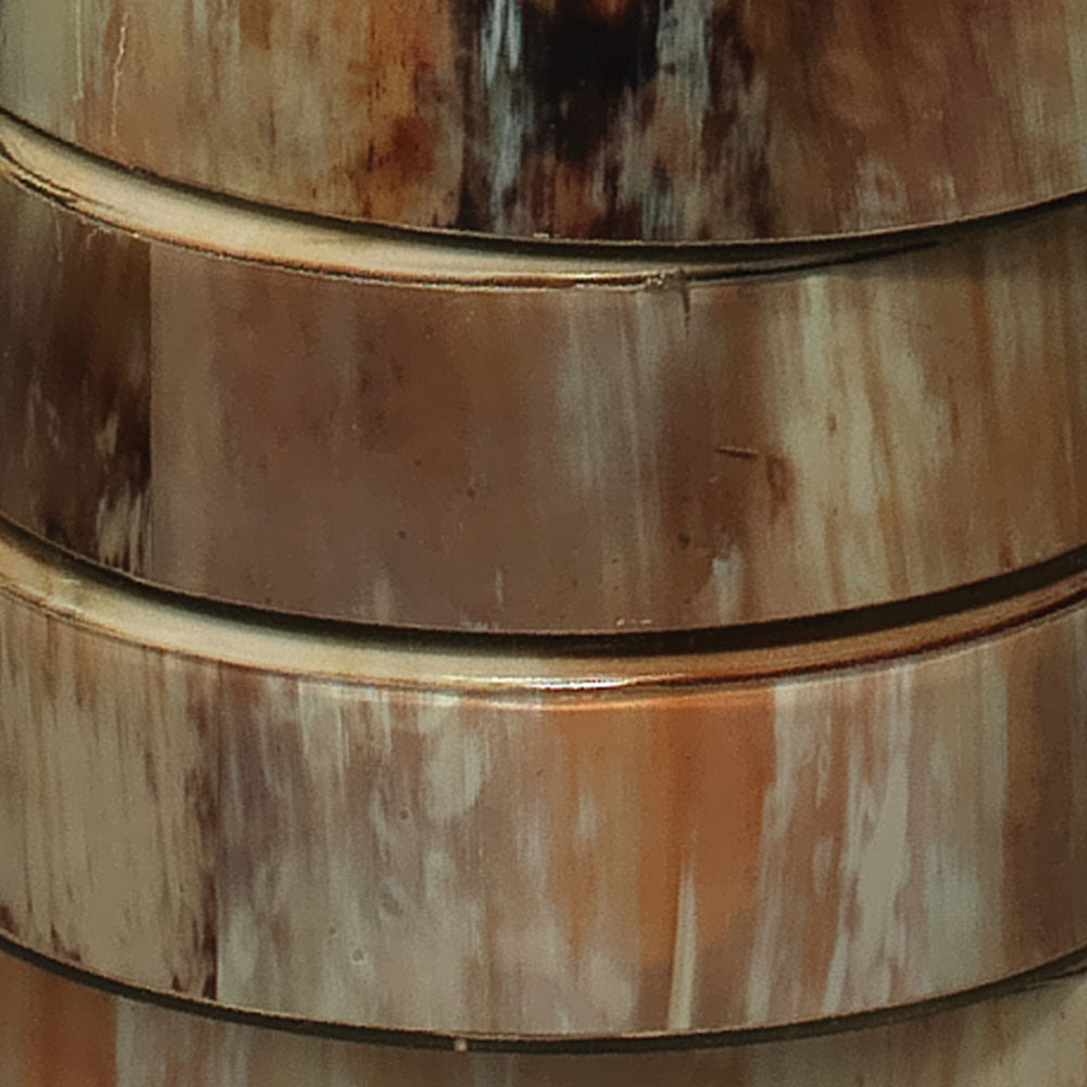 Stacked Floor Lamp in Detail.