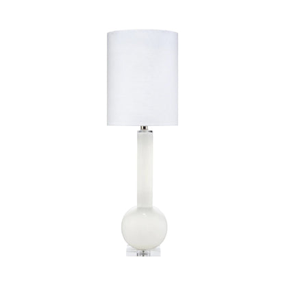 Studio Table Lamp in White.