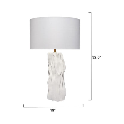 Sweetwood Table Lamp - line drawing.