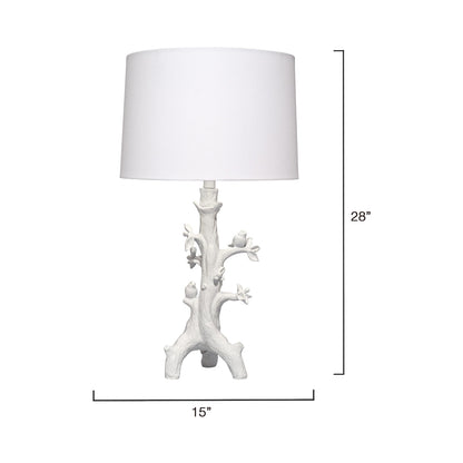 Sycamore Table Lamp - line drawing.