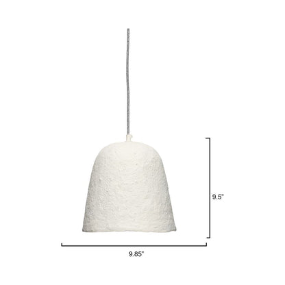 Tablet Pendant Light - line drawing.