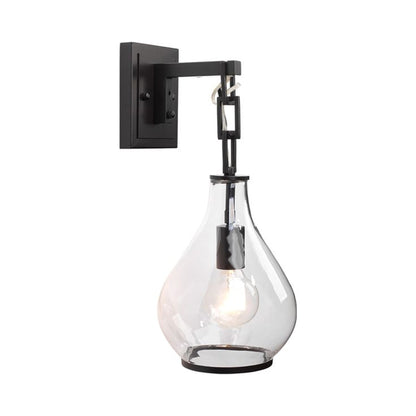 Tear Drop Wall Light.