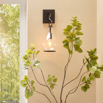 Tear Drop Wall Light in Detail.