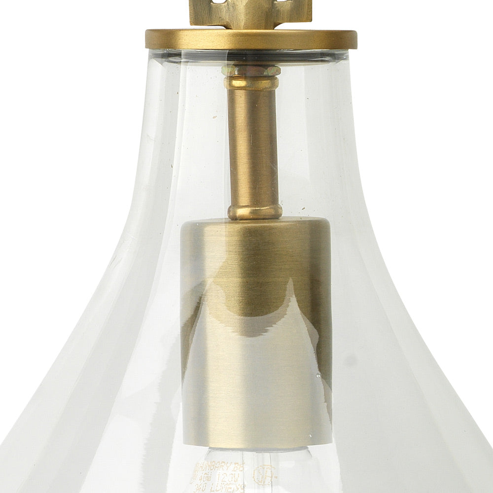Tear Drop Wall Light in Detail.