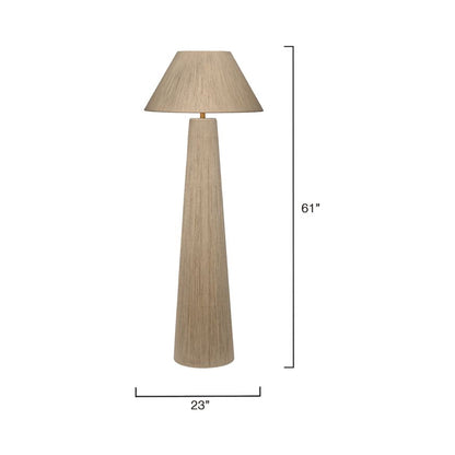 Tension Floor Lamp - line drawing.
