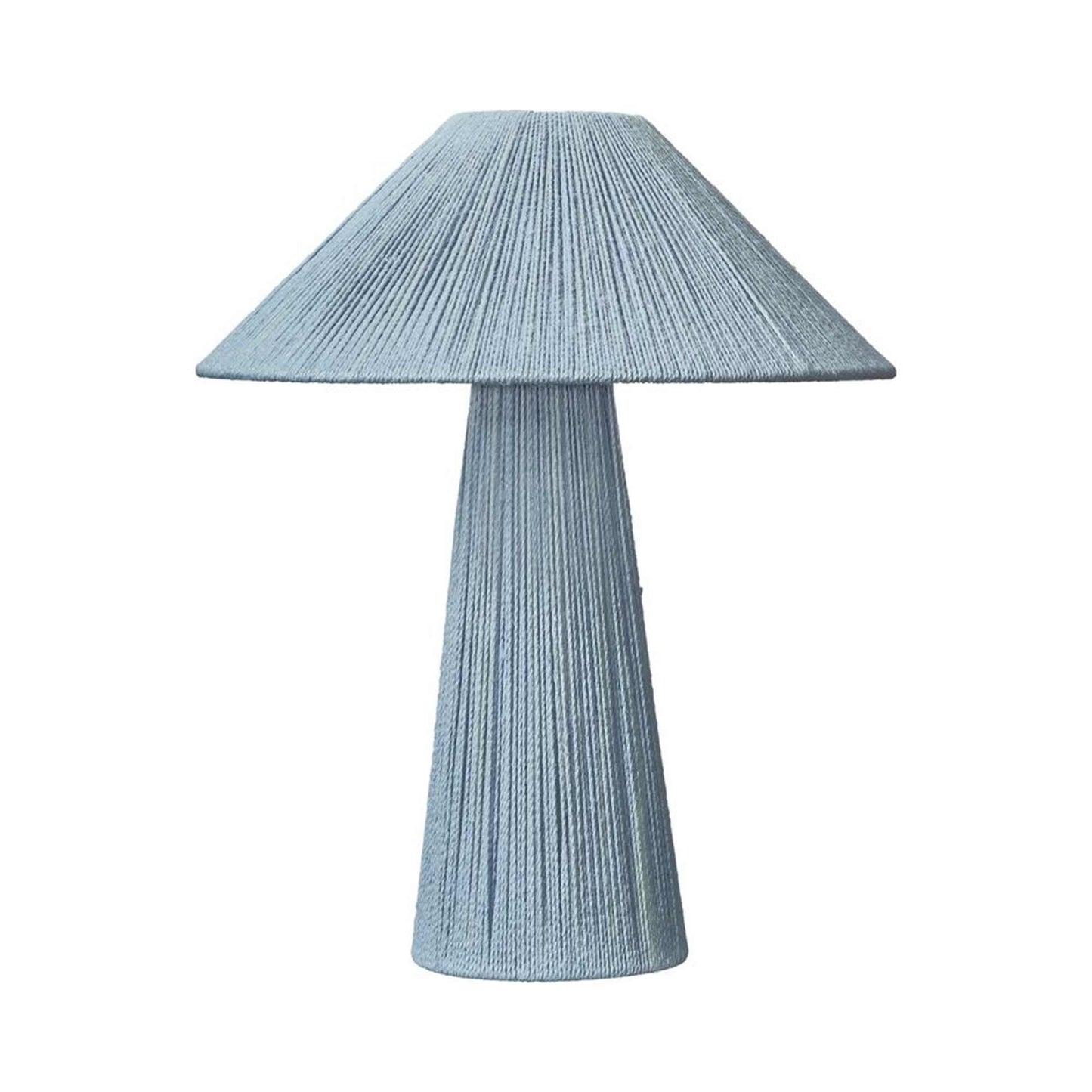 Tension Table Lamp in Blue.