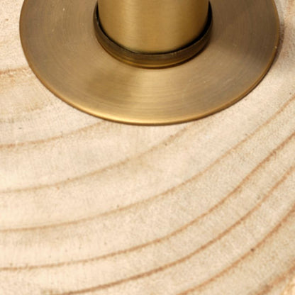 Timber Table Lamp in Detail.