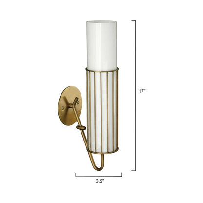 Torino Wall Light - line drawing.