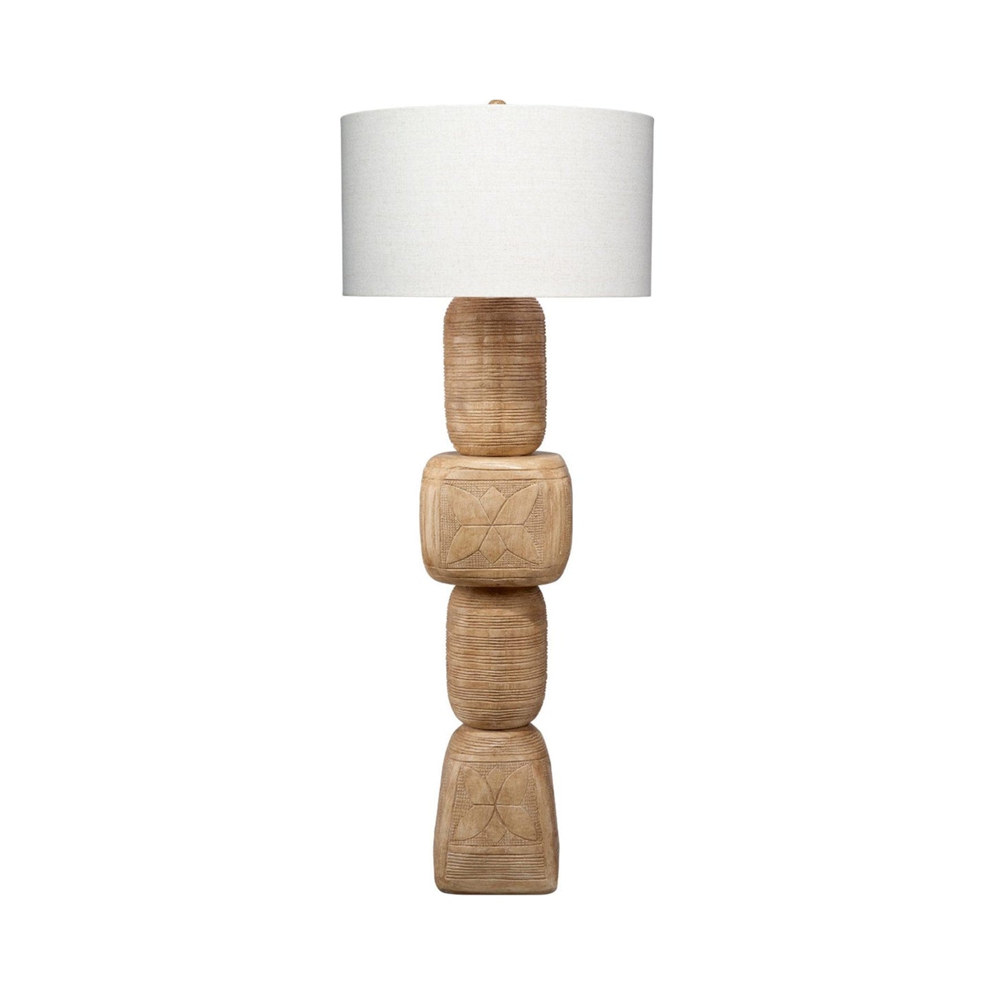 Totem Floor Lamp in Off-White.
