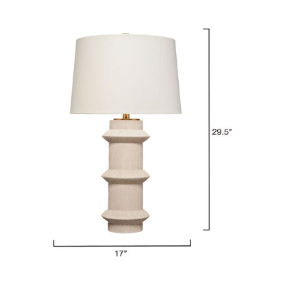 Trousdale Table Lamp - line drawing.