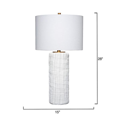 Trunk Table Lamp - line drawing.