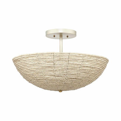Tsunami Semi Flush Mount Ceiling Light.