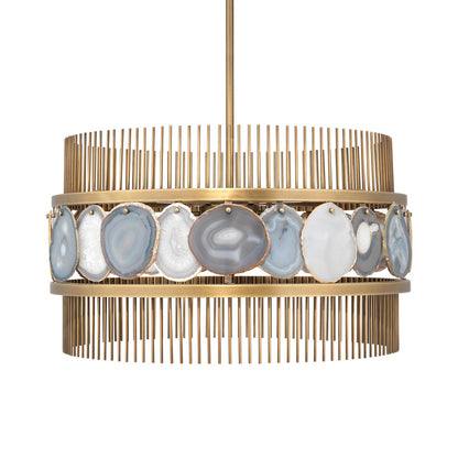Upsala Agate Chandelier.
