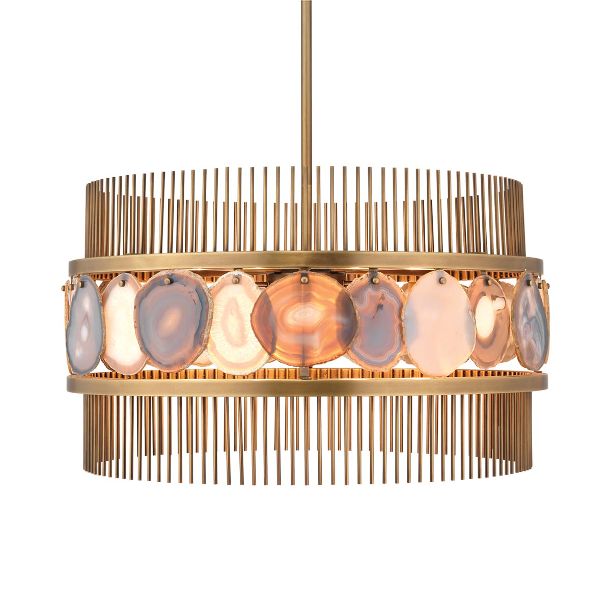 Upsala Agate Chandelier in Detail.