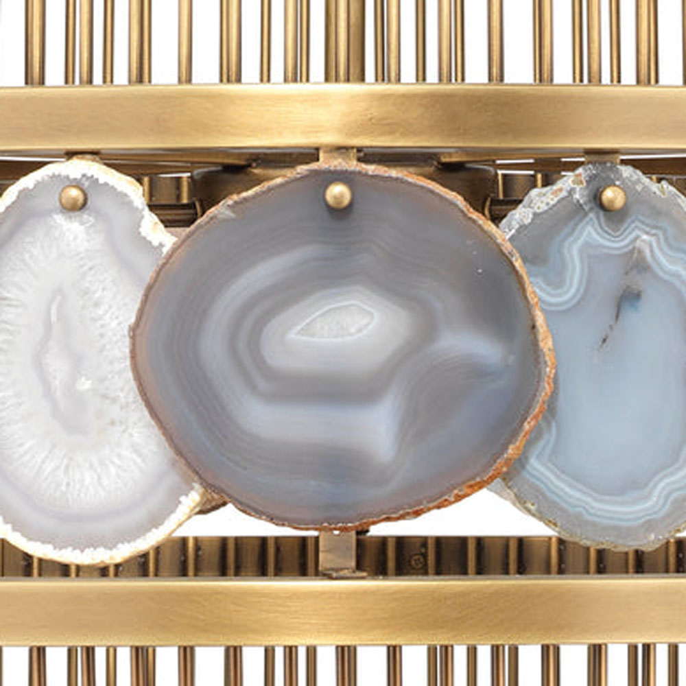 Upsala Agate Chandelier in Detail.