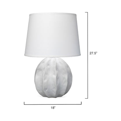 Urchin Table Lamp - line drawing.