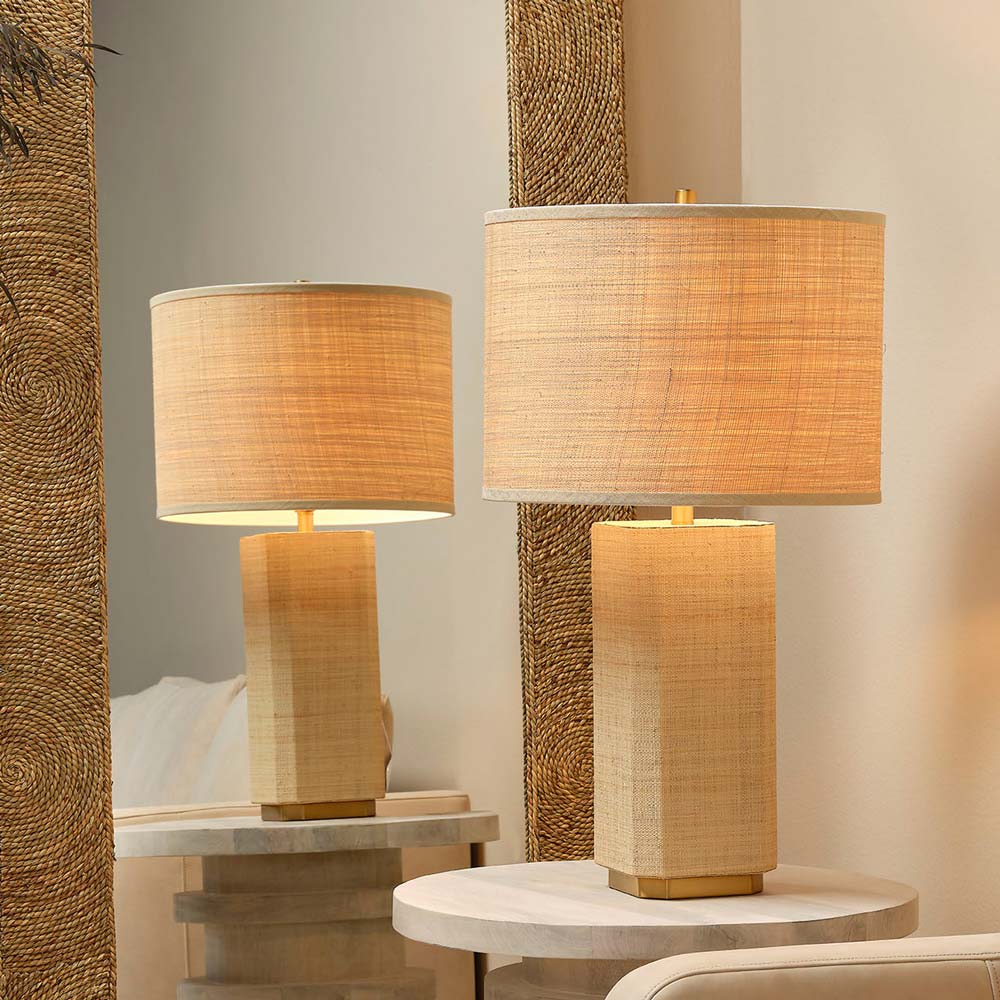 Utopia Table Lamp in living room.