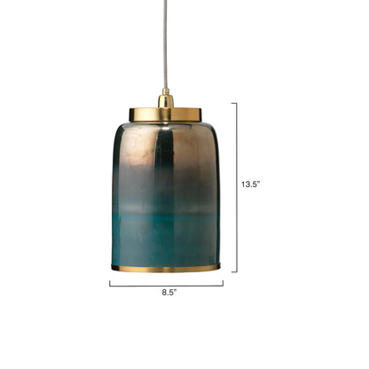 Vapor Pendant Light - line drawing.