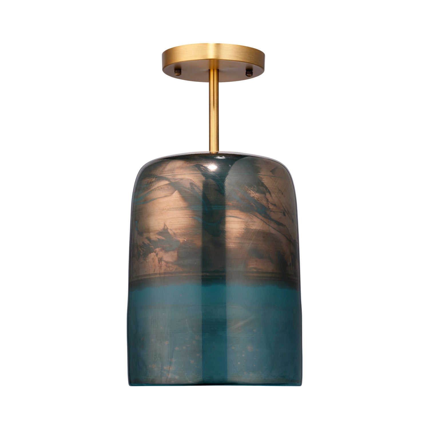 Vapor Semi Flush Mount Ceiling Light.