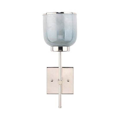 Vapor Wall Light in Blue Opal.