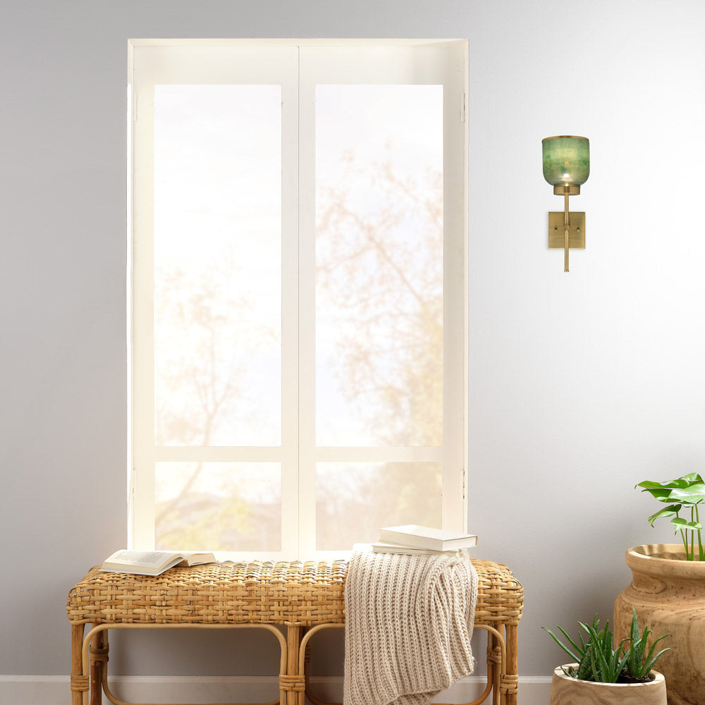 Vapor Wall Light in living room.