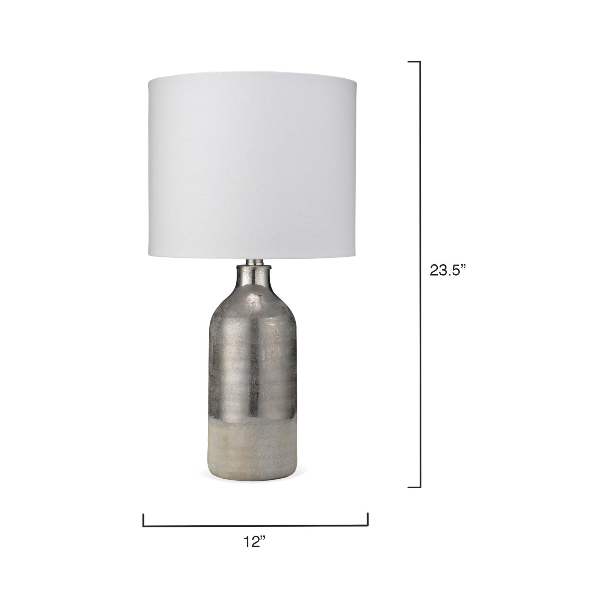 Varnish Table Lamp - line drawing.