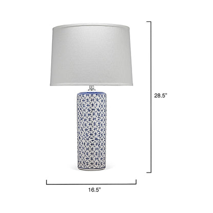 Vivian Table Lamp - line drawing.