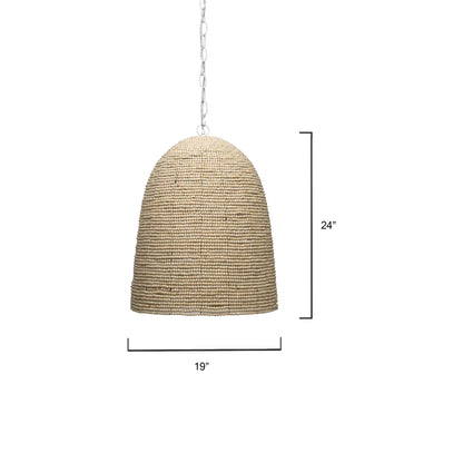 Waterfront Pendant Light - line drawing.