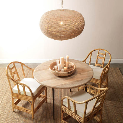 Whirlpool Pendant Light in living room.