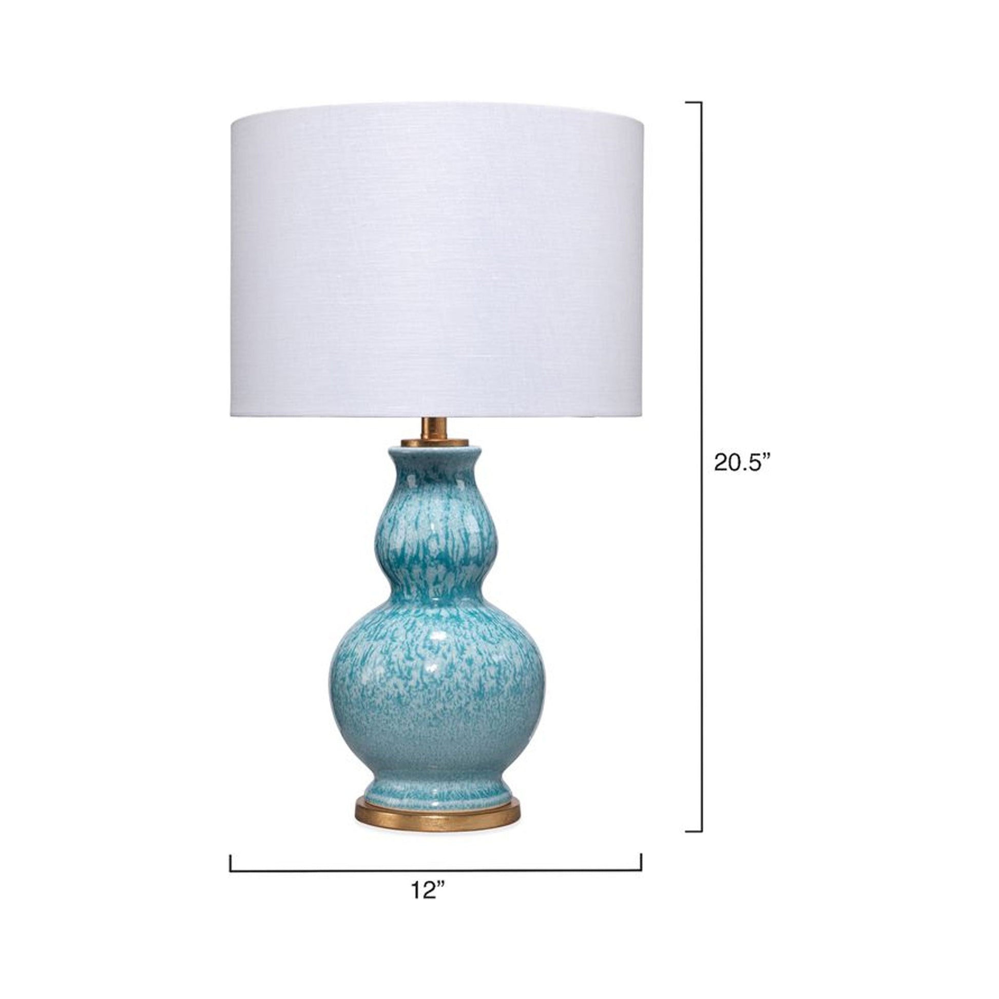 Whitney Table Lamp - line drawing.