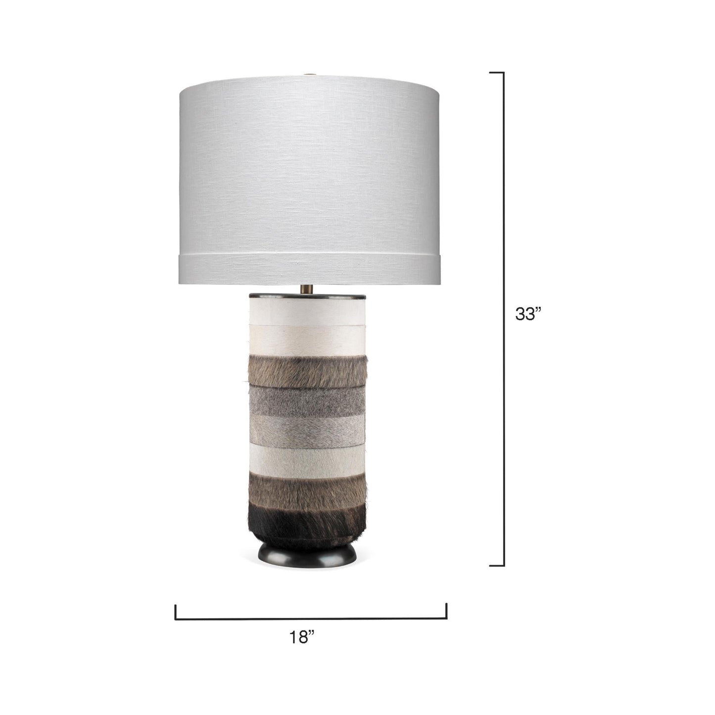 Winslow Table Lamp - line drawing.