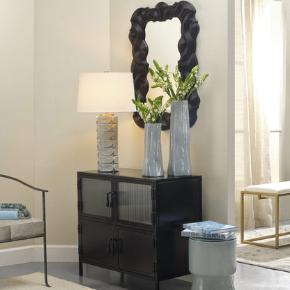 Wright Table Lamp in living room.