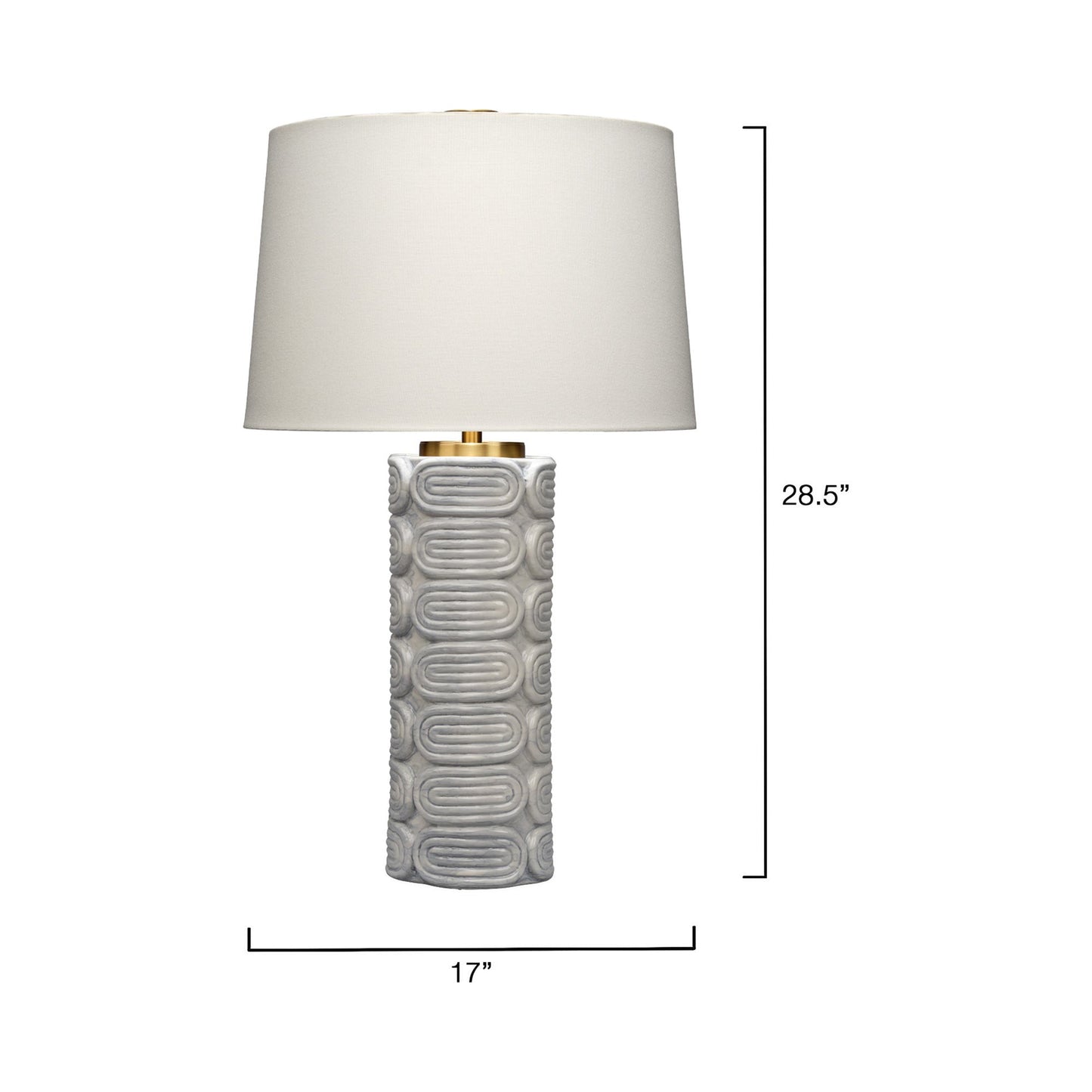 Wright Table Lamp - line drawing.
