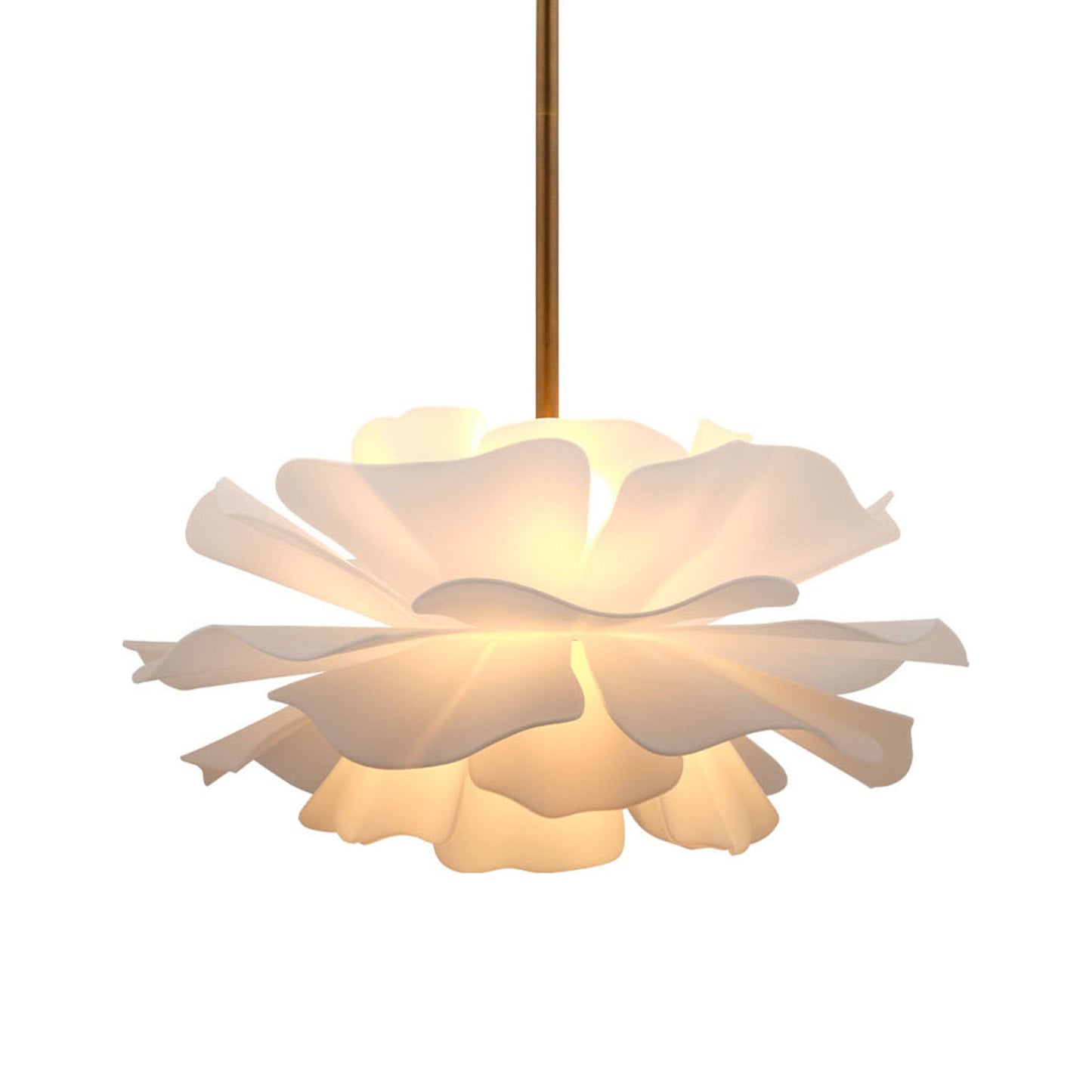 Zinnia Chandelier in Detail.
