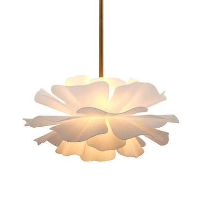 Zinnia Chandelier in Detail.