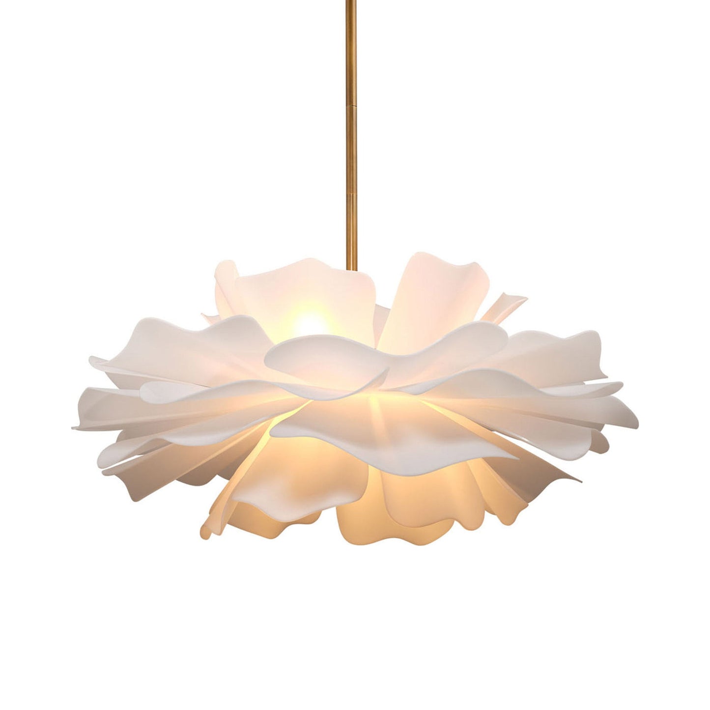 Zinnia Chandelier in Detail.