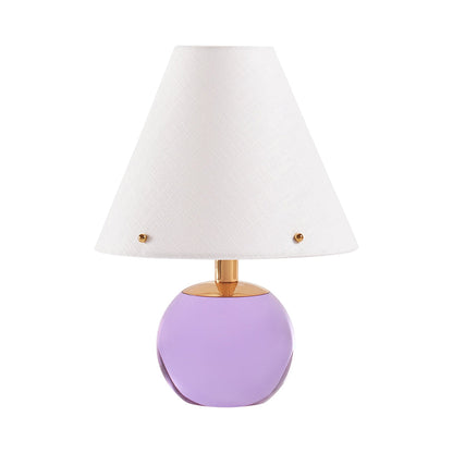Belvedere Table Lamp in Lavender.