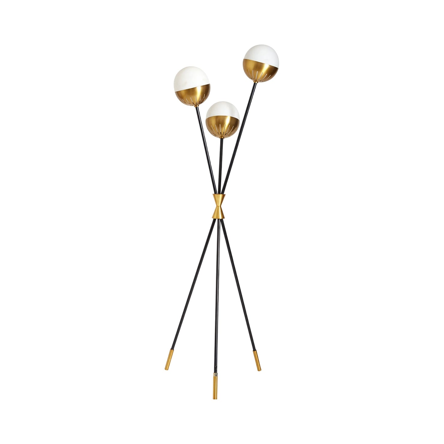 Caracas Tripod Floor Lamp in Detail.