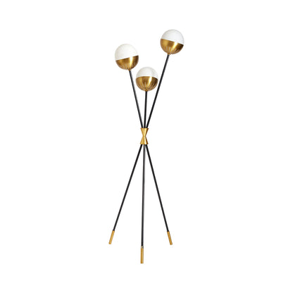 Caracas Tripod Floor Lamp in Detail.