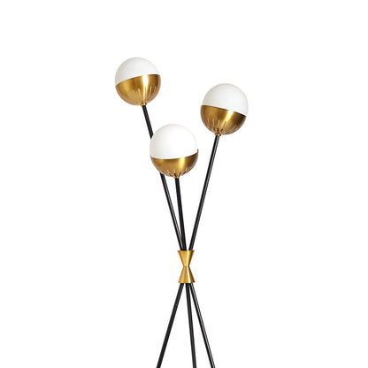 Caracas Tripod Floor Lamp in Detail.