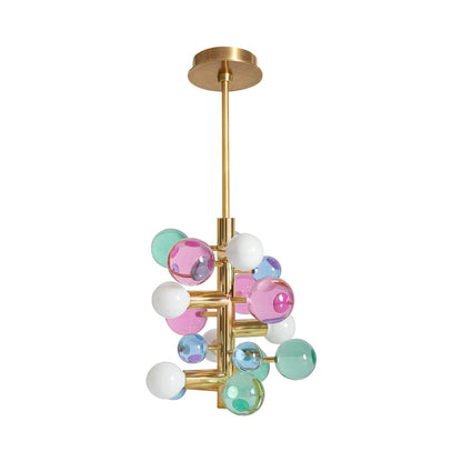Globo Chandelier in Multi.